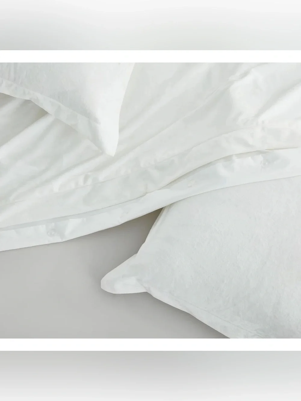 King 3 piece white velvet duvet set
